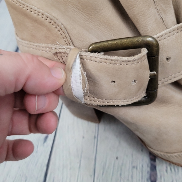 SPLENDID | Long Beach leather stacked heel ankle boots - Picture 10 of 11